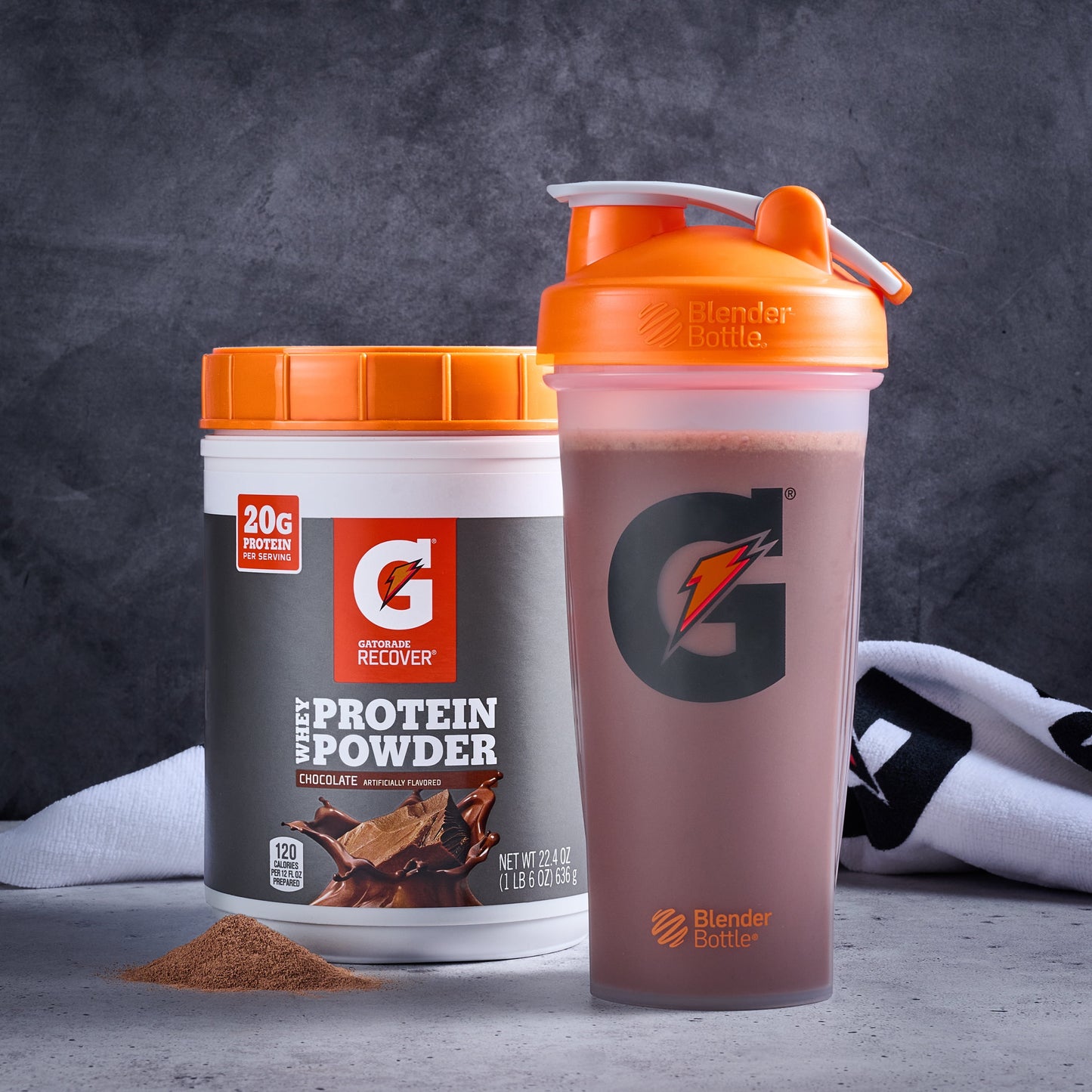 Whey Protein Powder, Vanilla, 19.7 Oz, 1 Count